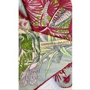 Hermès silk scarf, Jardin à Sintra, 90cm square